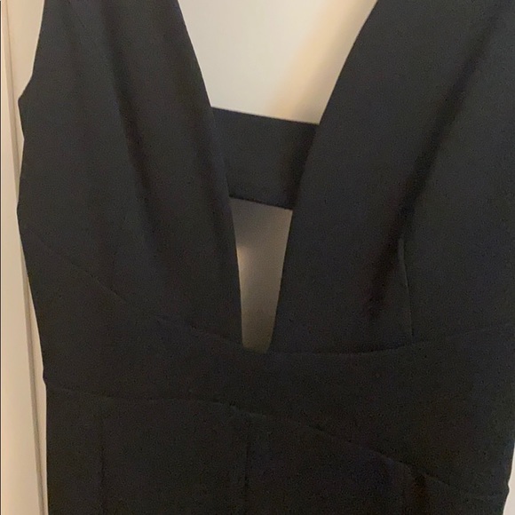 NWT / Black Deep V Gown / Intermix / S - Picture 8 of 9